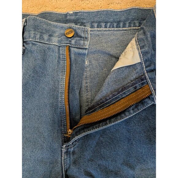 Carhartt Carpenter Jeans Mens 31X34 B13 DST Workwear Utility 100% Cotton - Picture 4 of 12